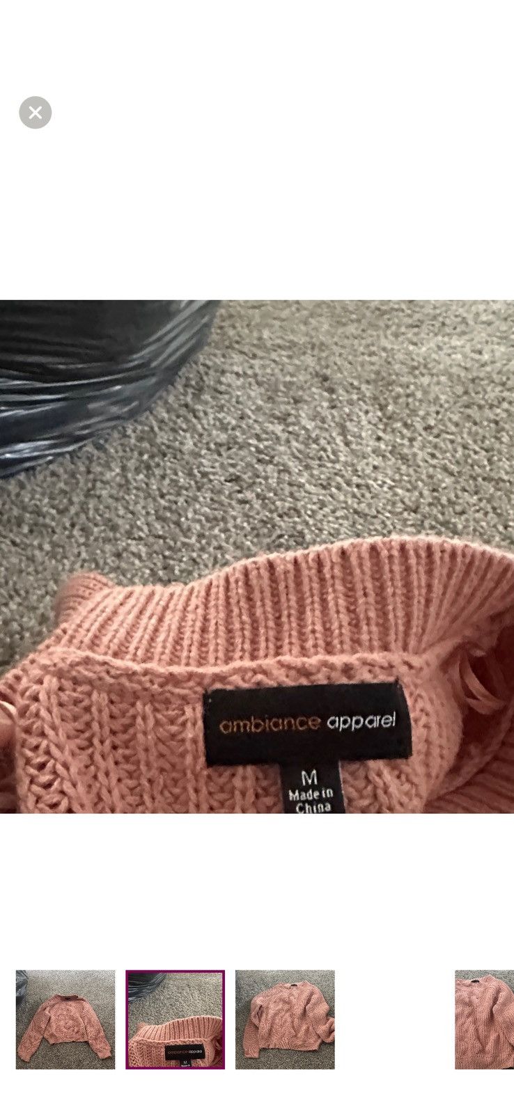 Other Pink sweater Size M / US 6-8 / IT 42-44 - 1 Thumbnail