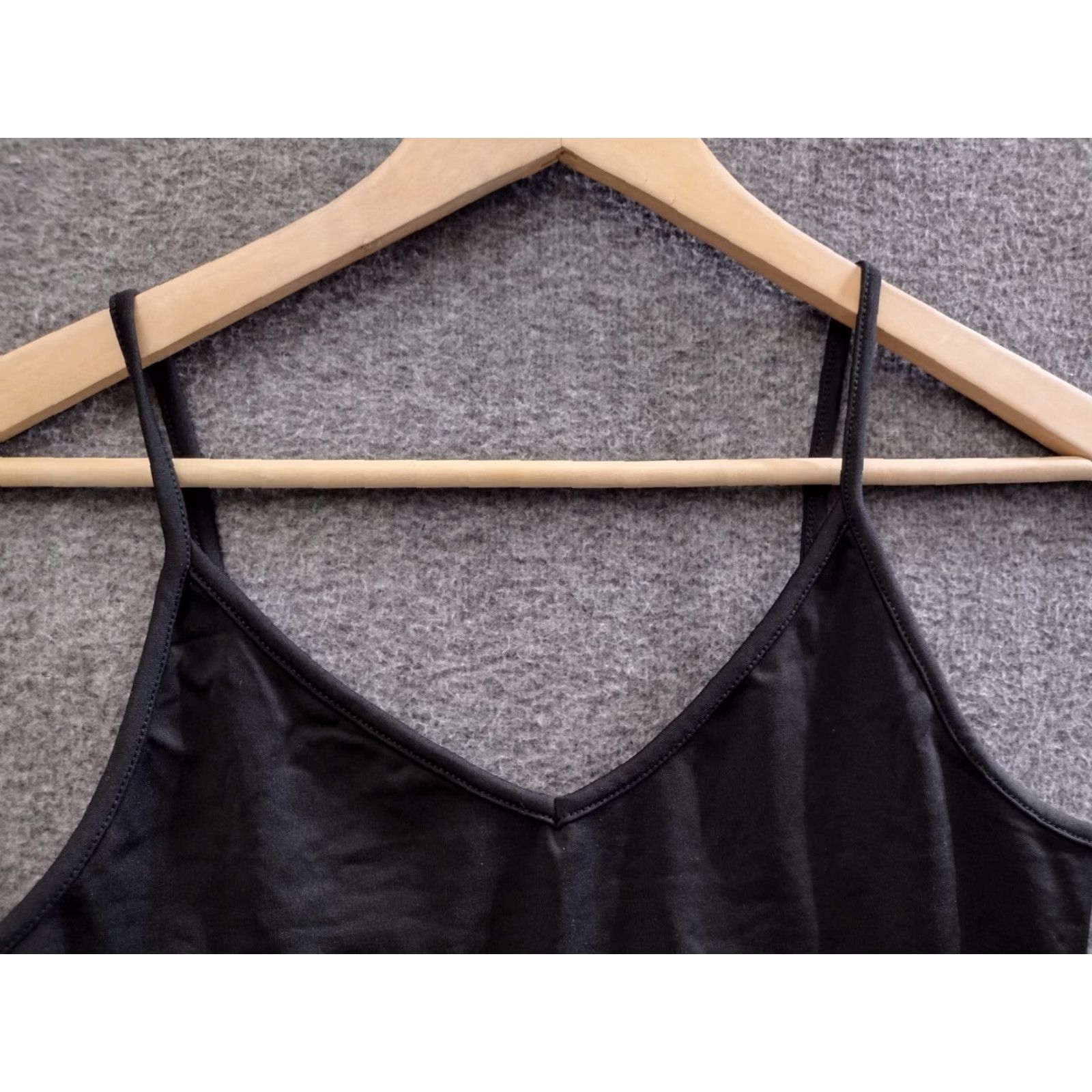 Vintage Bodysuit Black V-Neck Women's Sleeveless Size S Size S / US 4 / IT 40 - 6 Thumbnail