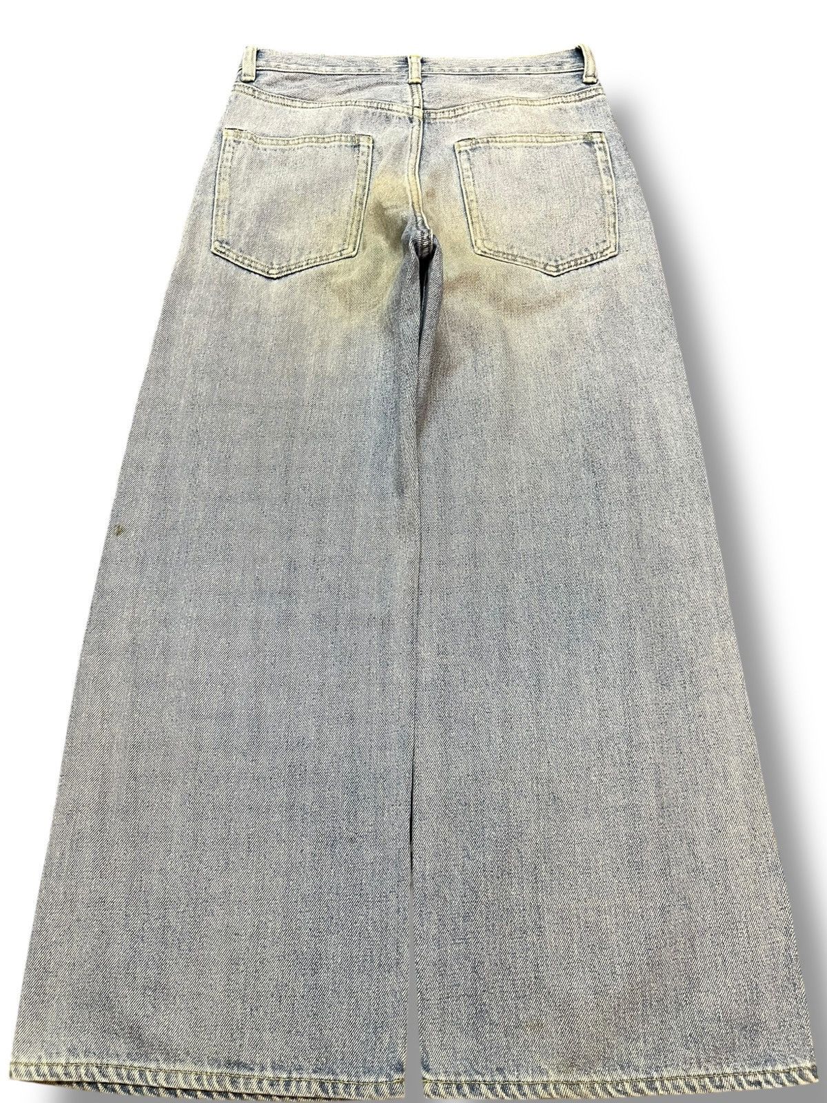 Journal Standard Vintage Journal Standard Baggy Wide Leg Faded Denim Size US 29 - 5 Thumbnail