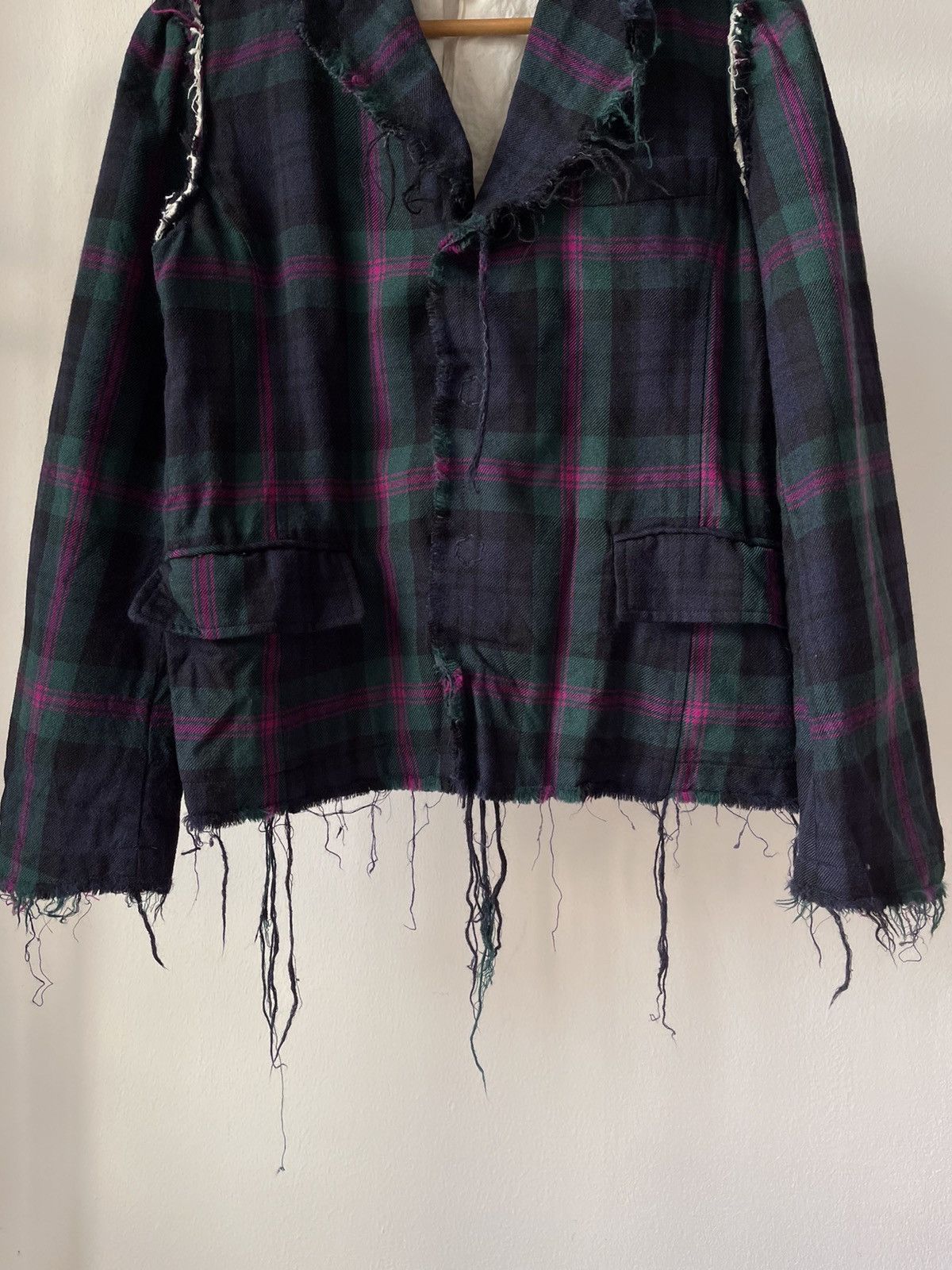 Comme des Garcons AD2004 Comme Des Cargons Grunge Distressed Jacket 96 Size M / US 6-8 / IT 42-44 - 8 Thumbnail