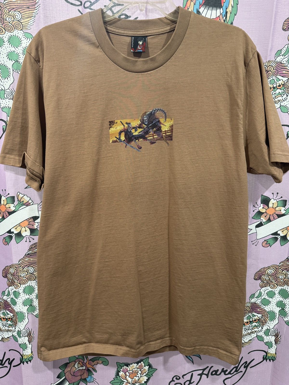 Derschutze Derschutze “kampf” Brown Men’s T-Shirt Size US L / EU 52-54 / 3 - 1 Thumbnail