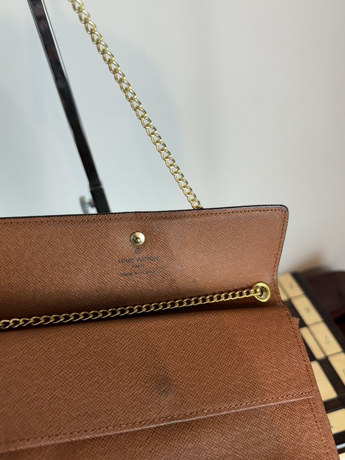 Louis Vuitton Vintage mini leather bag Louis Vuitton LV original item Size ONE SIZE - 3 Thumbnail