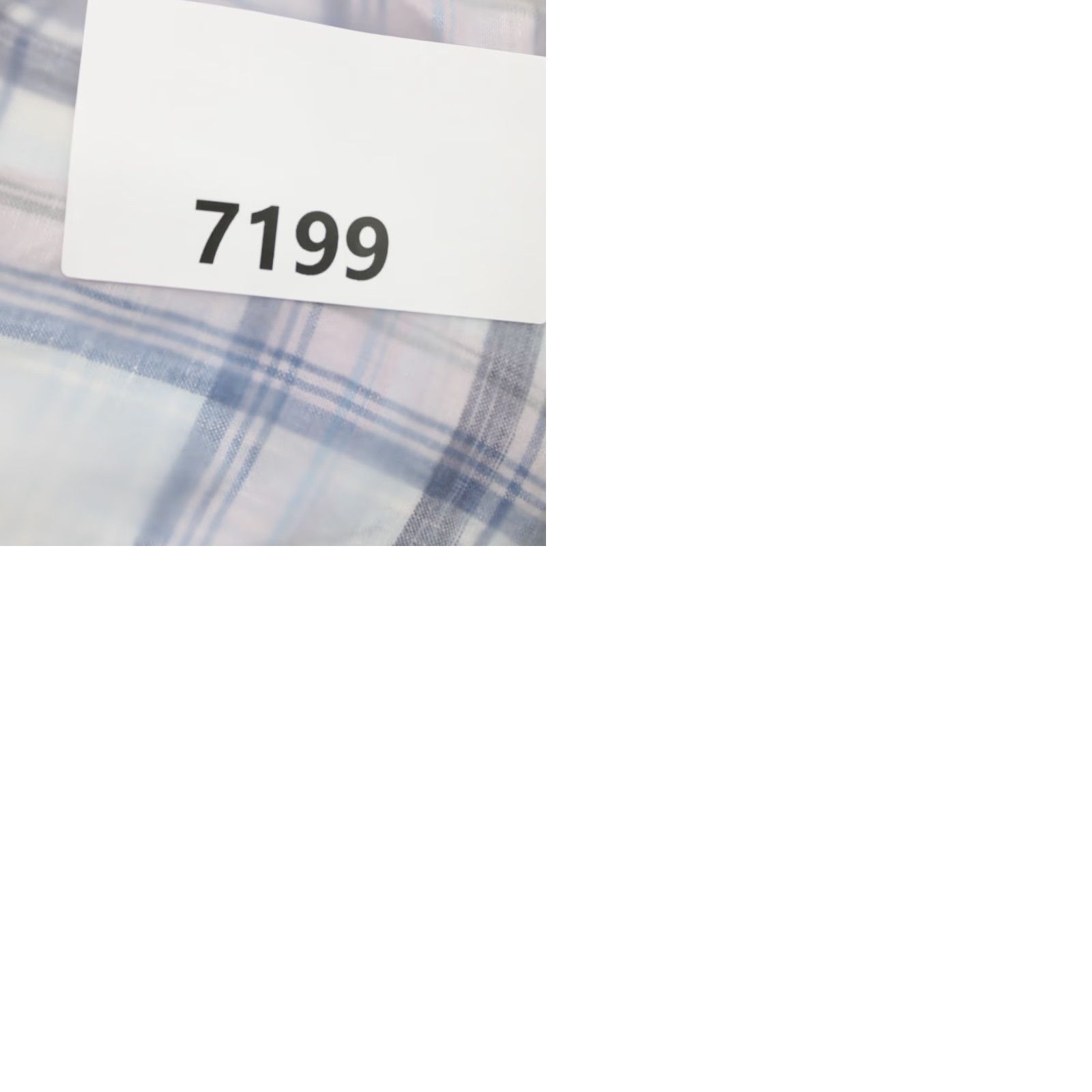 Murano Baird McNutt Murano Shirt Mens Medium Pink/Blue 100% Linen Button-Up Long Sleeve Plaid Casual Vintage: No Size US M / EU 48-50 / 2 - 9 Thumbnail