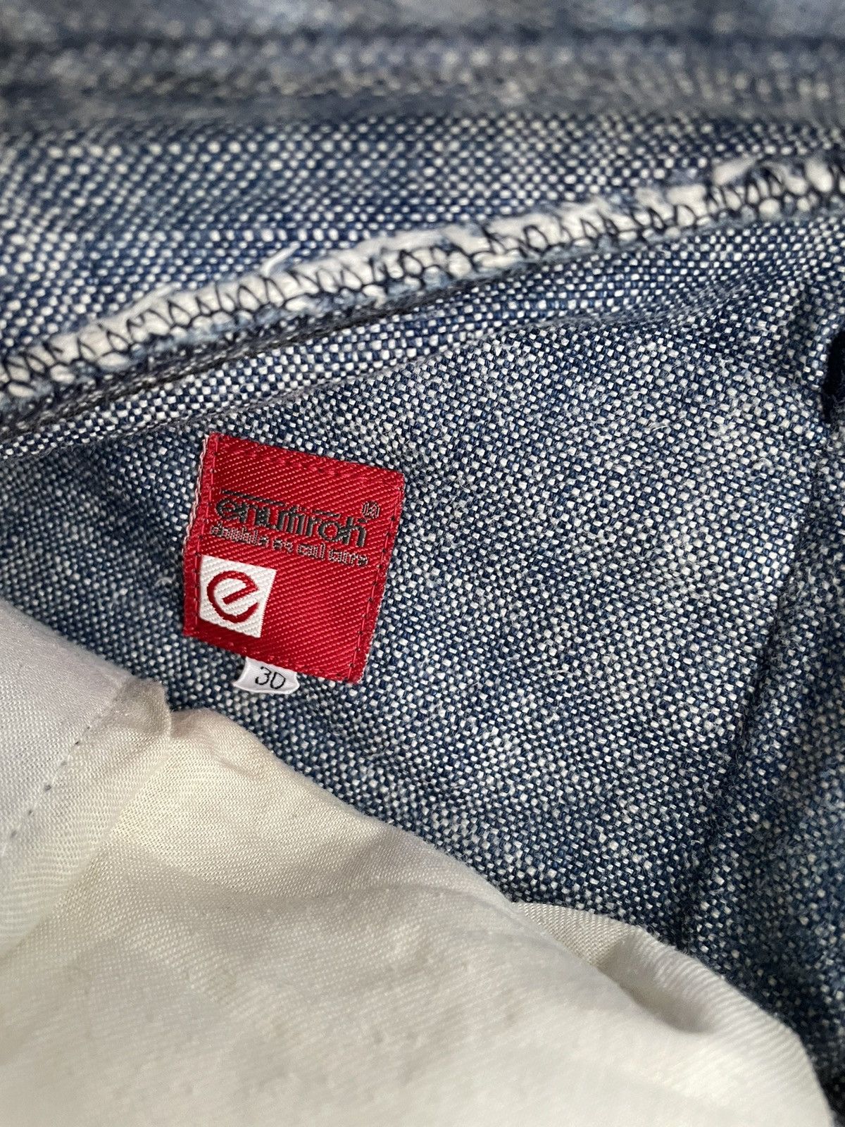 Japanese Brand ENUFIROH DENIM PANT Size US 30 / EU 46 - 5 Thumbnail