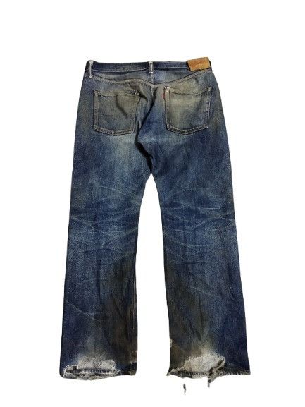 Denime Distressed Denime Selvedge Jeans Size US 36 / EU 52 - 2 Thumbnail