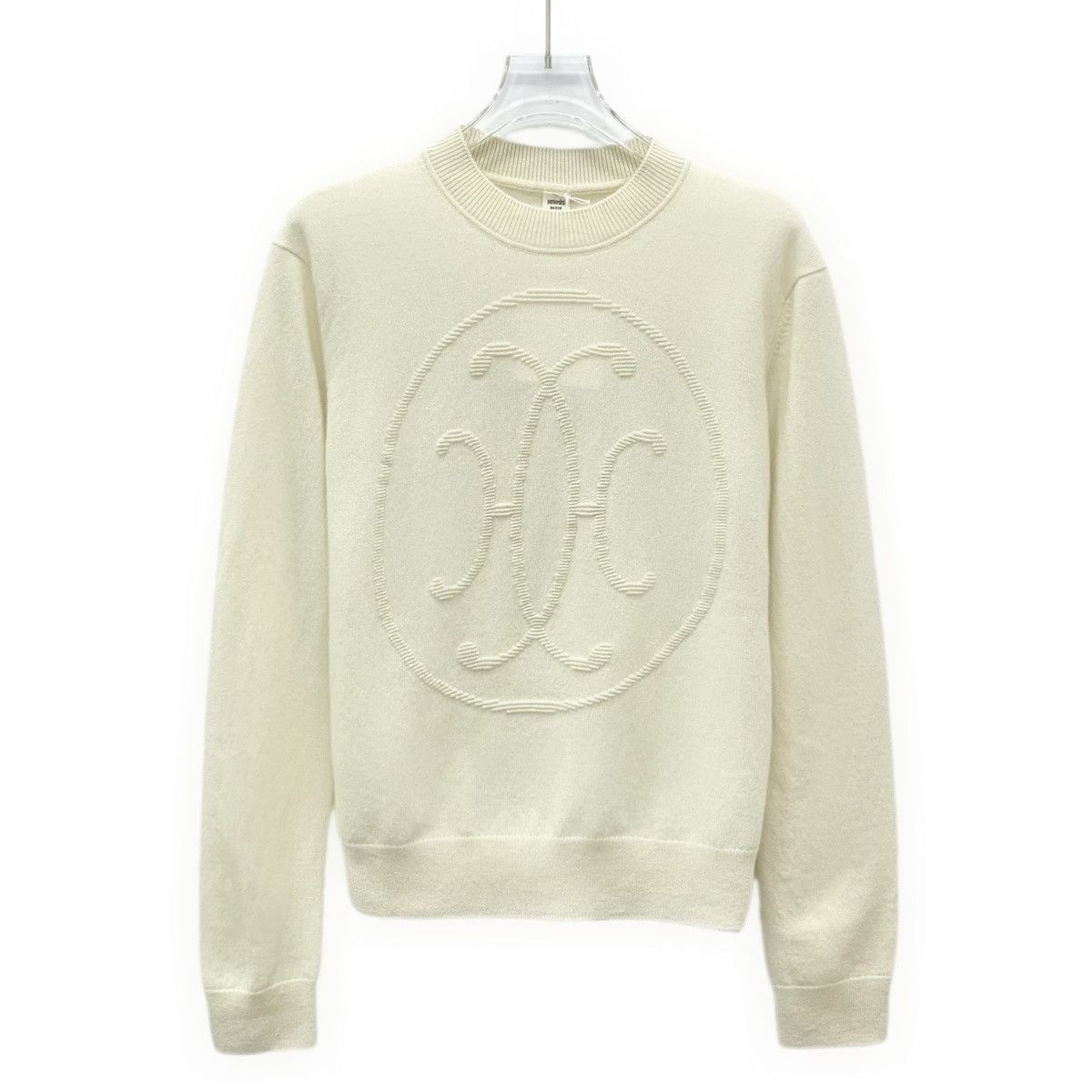 Hermes Hermes Jacquard Cashmere Long Sleeve Knit Sweater K26WX Size M / US 6-8 / IT 42-44 - 1 Thumbnail
