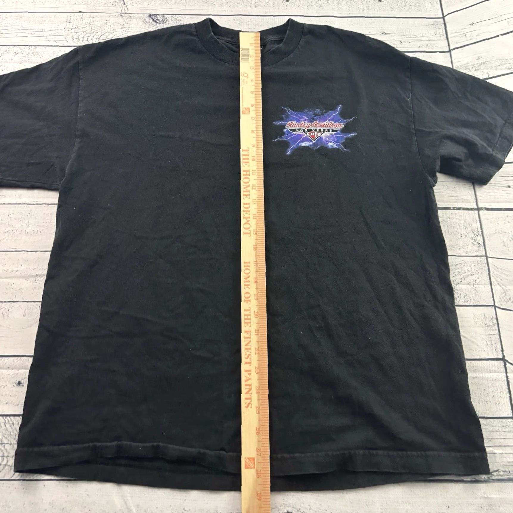 Harley Davidson Harley-Davidson Cafe Las Vegas Short Sleeve T Shirt Men's XL Black Size US XL / EU 56 / 4 - 4 Thumbnail