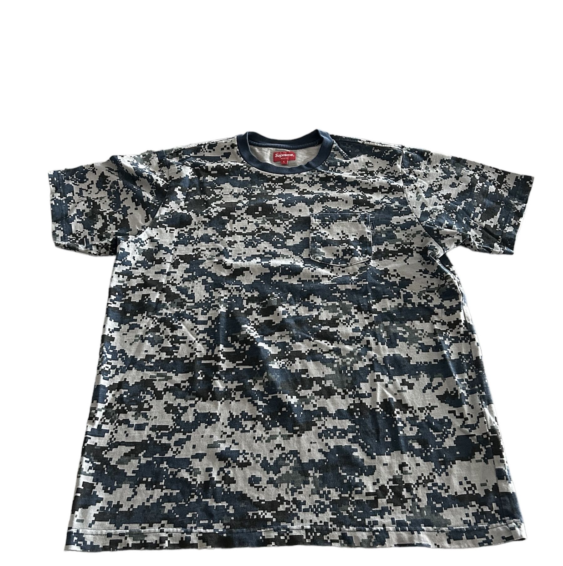 Supreme Supreme Digi Camo Cut and Sewn Tee | Grailed