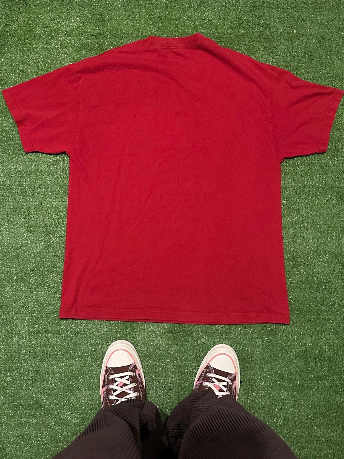 Other Vintage 90s Sport-Tek Wisconsin Red Graphic T-Shirt Size ONE SIZE - 2 Thumbnail