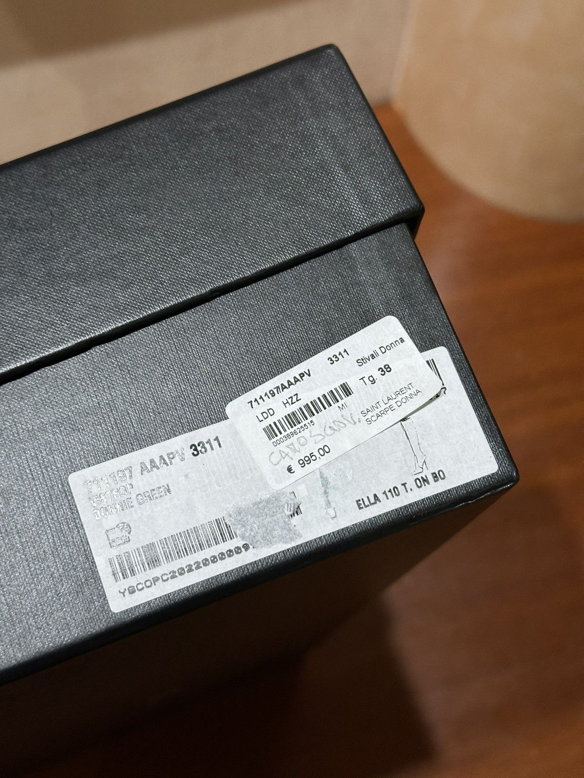 Saint Laurent Paris Saint Laurent velour heels Size US 8 / IT 38 - 8 Thumbnail