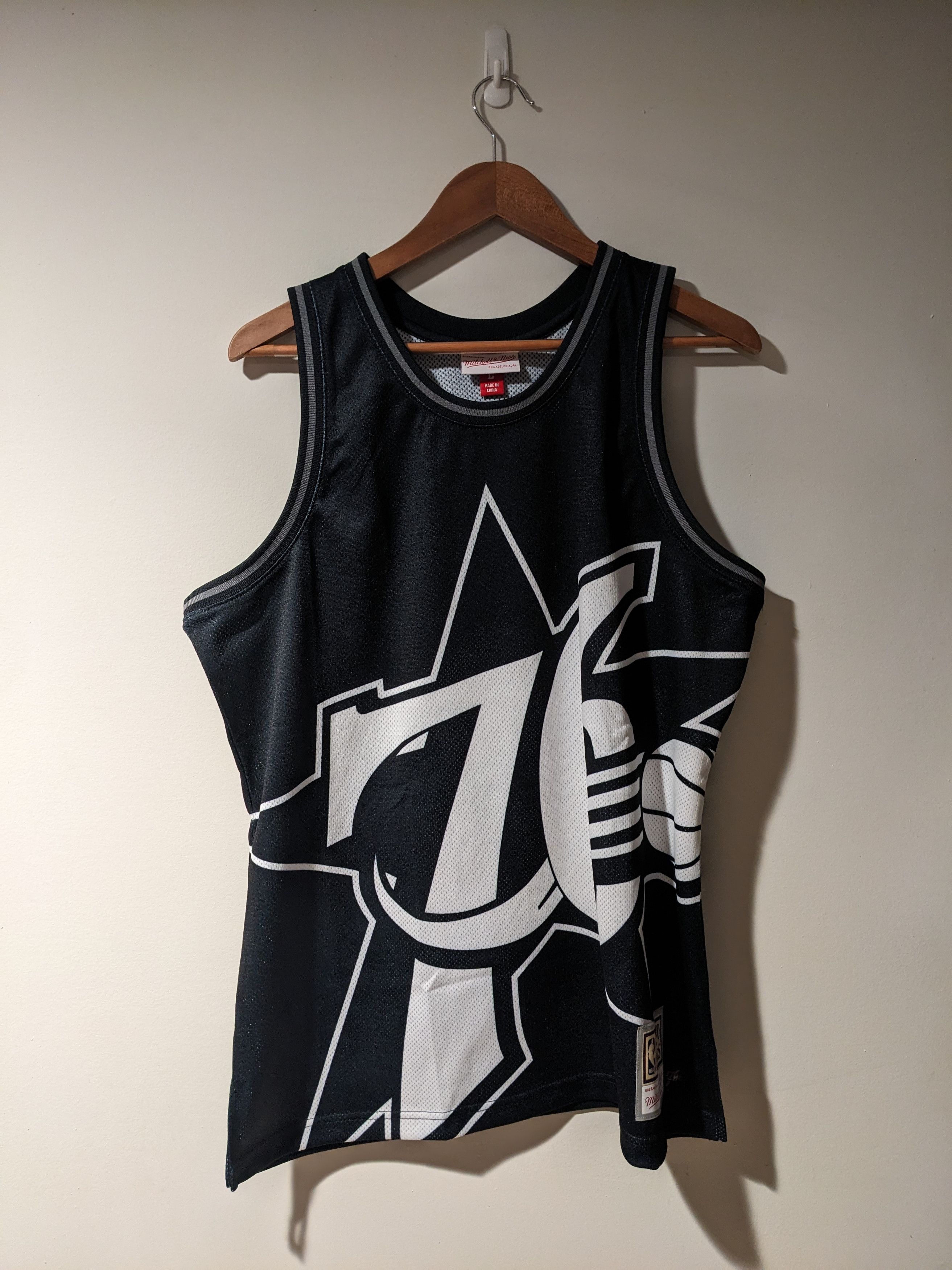 Mitchell & Ness × NBA Mitchell and Ness Philadelphia 76ers Large Basketball Jersey Size US L / EU 52-54 / 3 - 1 Thumbnail
