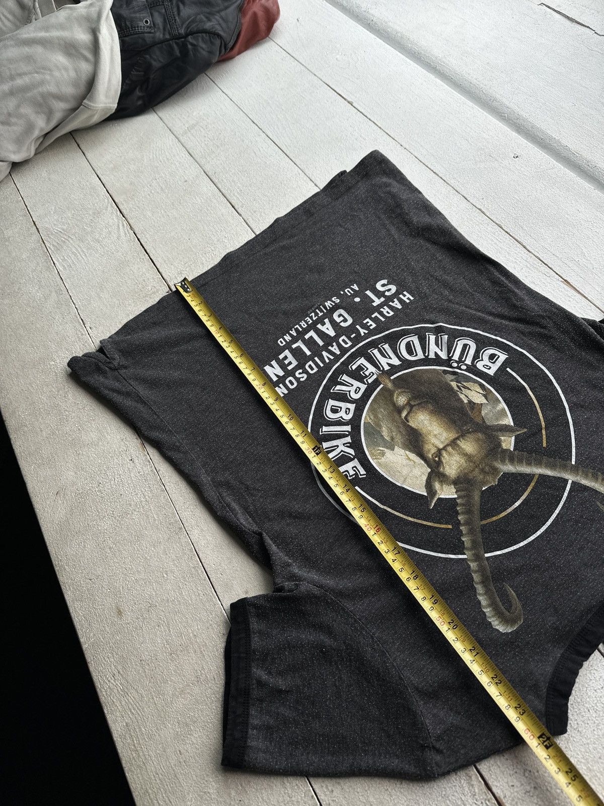 Harley Davidson 🚨VNTG HARLEY DAVIDSON WOMEN BLACK TEE BIG LOGO GOAT Size M / US 6-8 / IT 42-44 - 11 Thumbnail