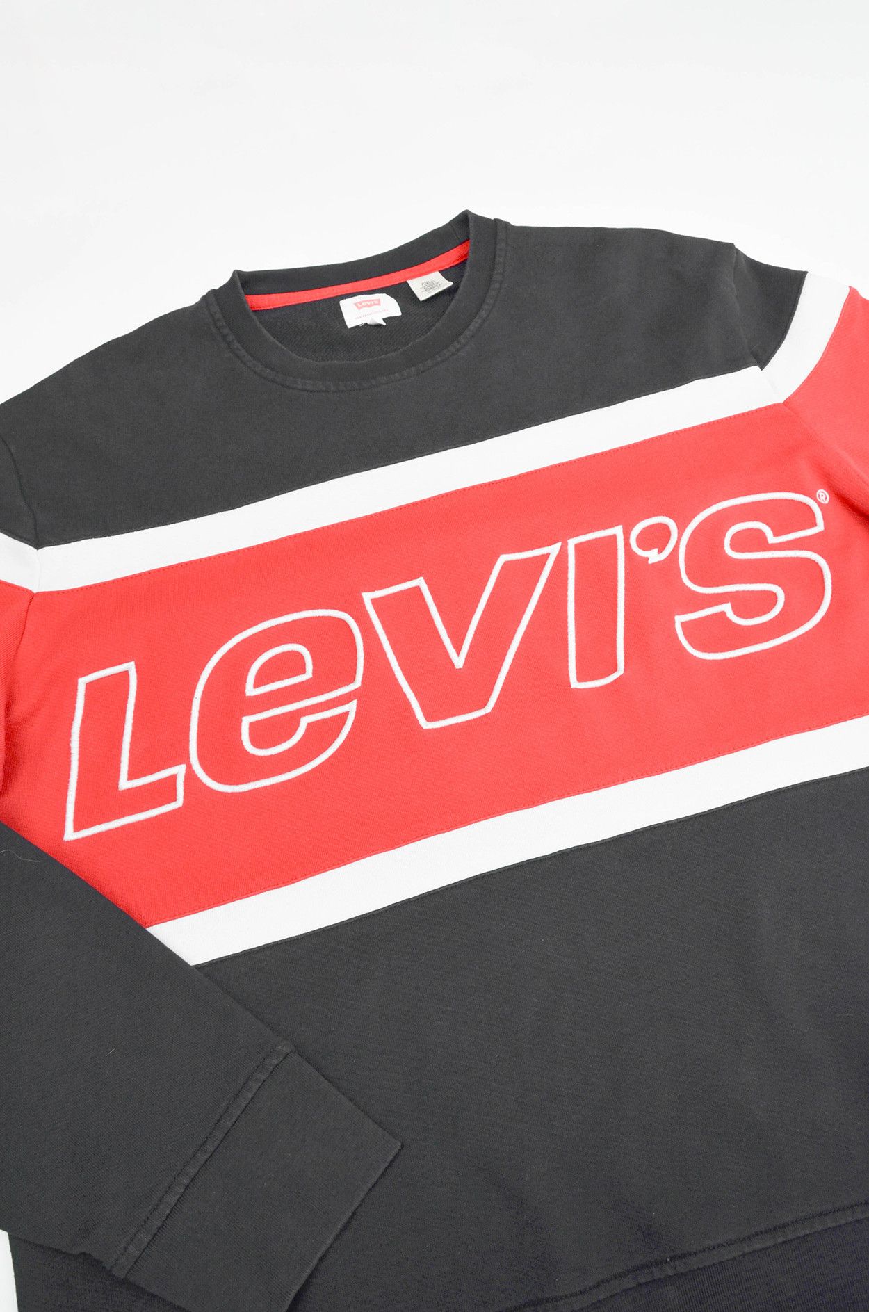 Levi's Levi’s Logo Colorblock Sweatshirt – Size XL (Made in Turkey) Size US XL / EU 56 / 4 - 6 Thumbnail