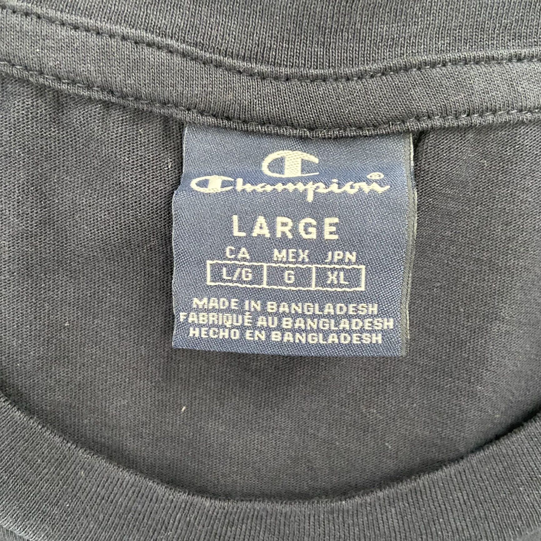 Champion VINTAGE Champion 2010 Apollo Sporting Club T-Shirt Adult Large Navy Blue Mens Boxing Logo Size US L / EU 52-54 / 3 - 6 Thumbnail