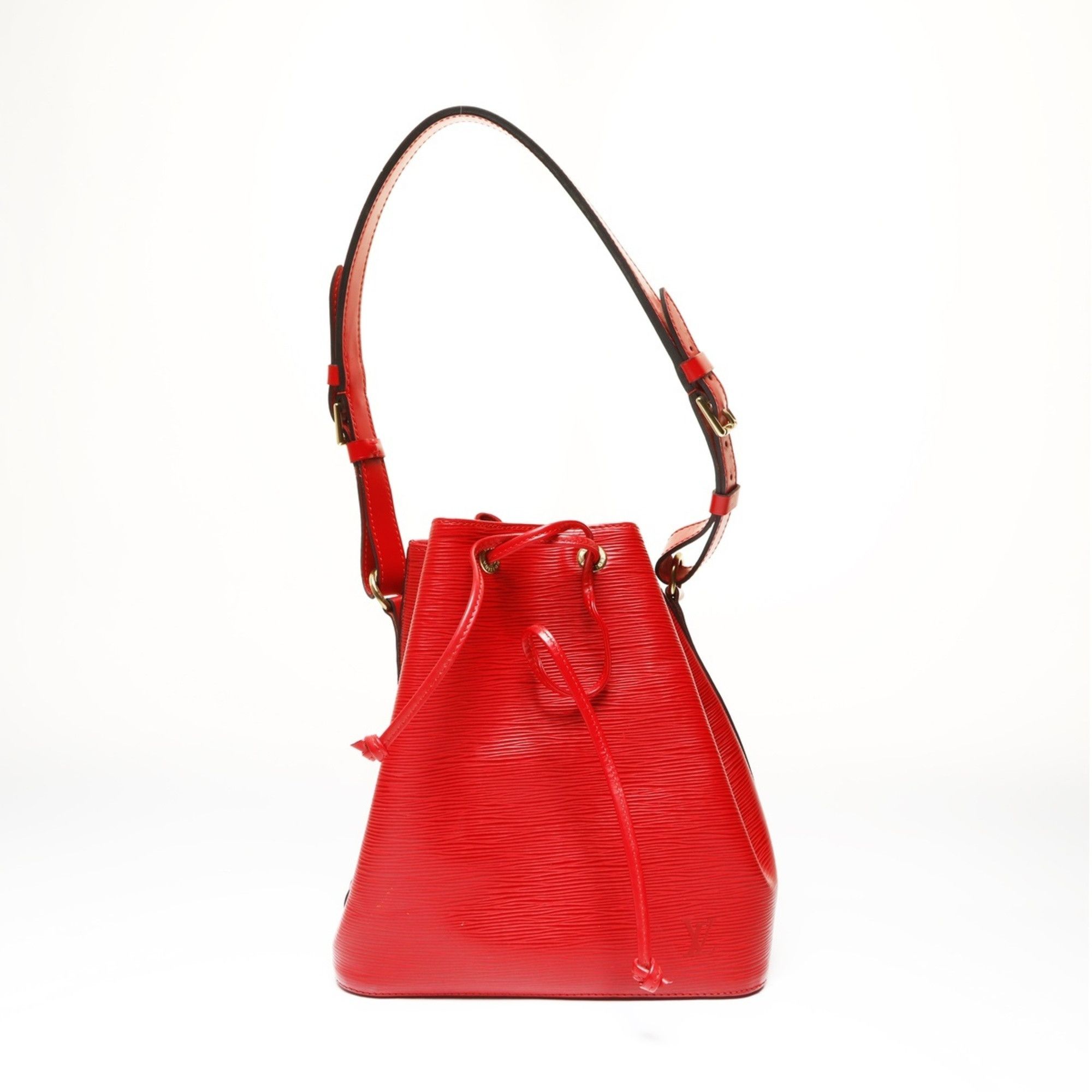 Louis Vuitton Louis Vuitton 1996 Epi Petit Noe Black Shoulder Bag in Red (WS27502) Size ONE SIZE - 1 Thumbnail