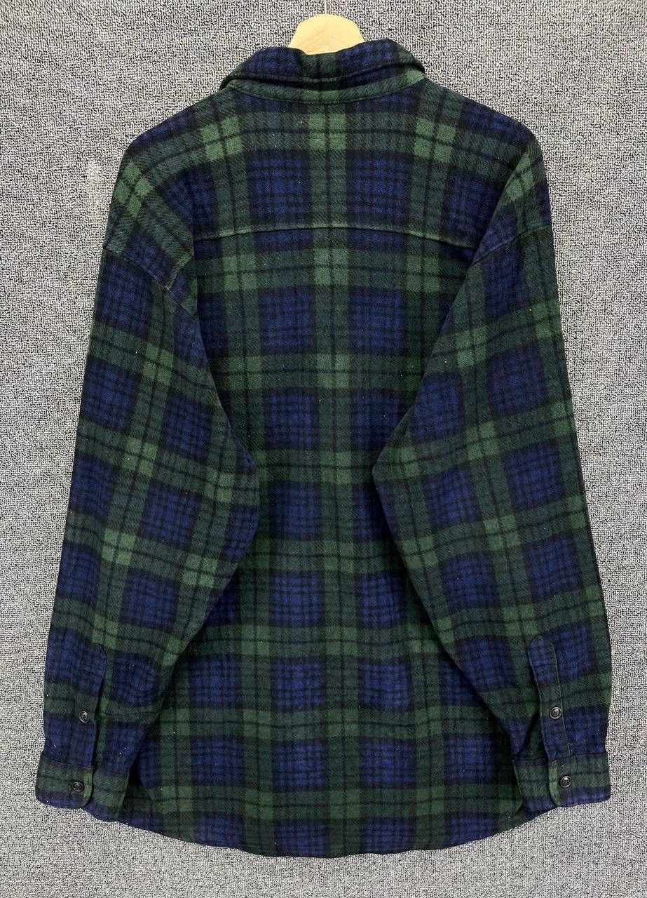 Flannel Vintage L.L. Bean Shadows Plaid Shirts Button Up Flannel Size US L / EU 52-54 / 3 - 8 Thumbnail