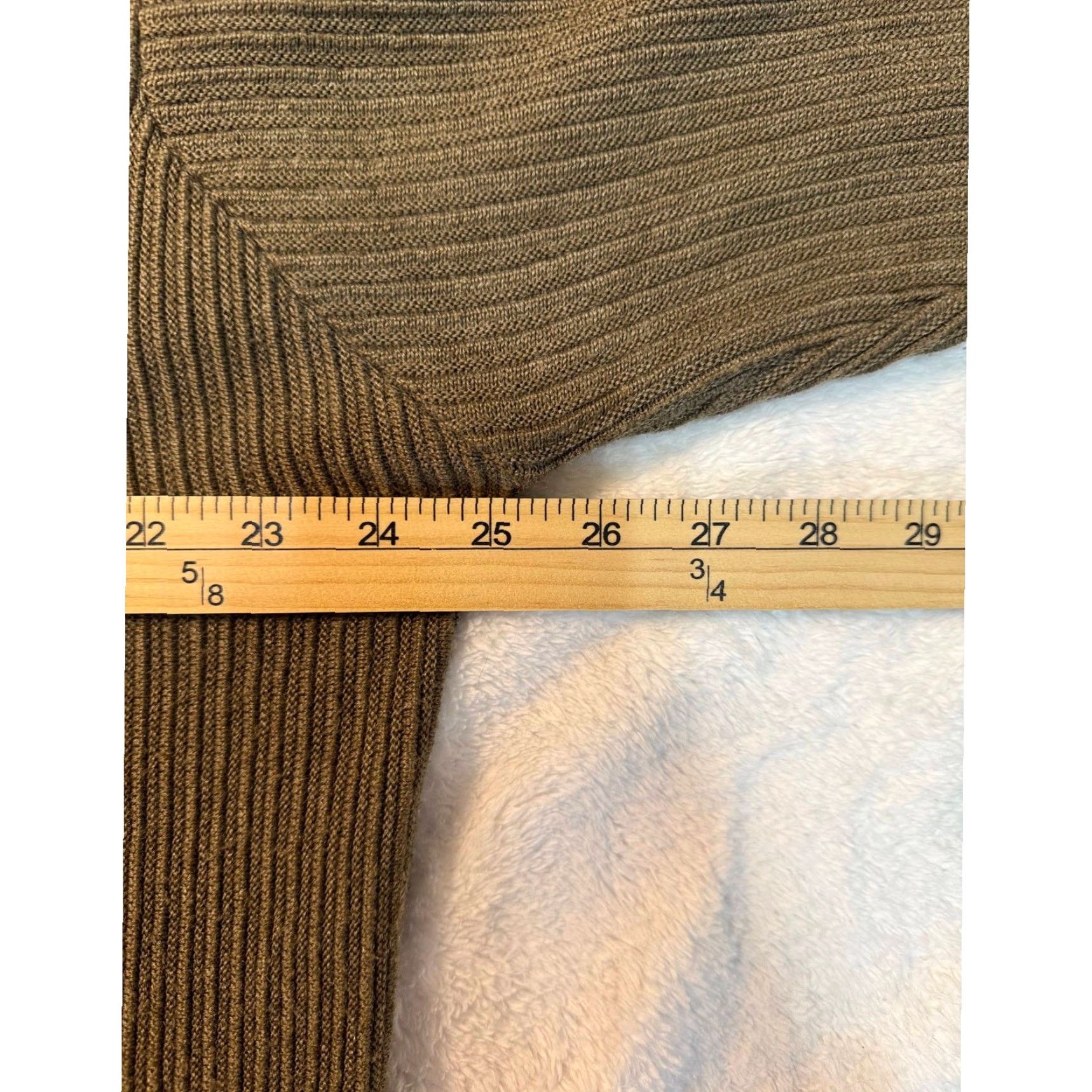 Izod IZOD Sweater Full Zip Mens XL Brown Wool Blend Mock Neck Australia Knit Pullover Casual Winter Fall Spring Size US XL / EU 56 / 4 - 6 Thumbnail