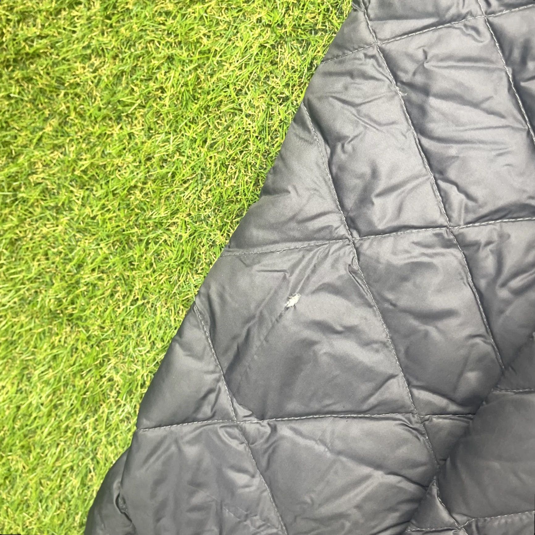 The North Face North Face Jacket Womens Medium Gray Quilted Hooded Down Puffer Outdoor Size M / US 6-8 / IT 42-44 - 3 Thumbnail