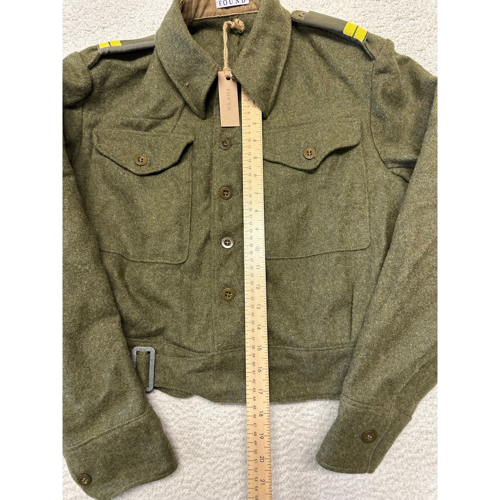 Other Vintage 1940s WWll British Army Wool Battledress Jacket S Size US S / EU 44-46 / 1 - 2 Thumbnail