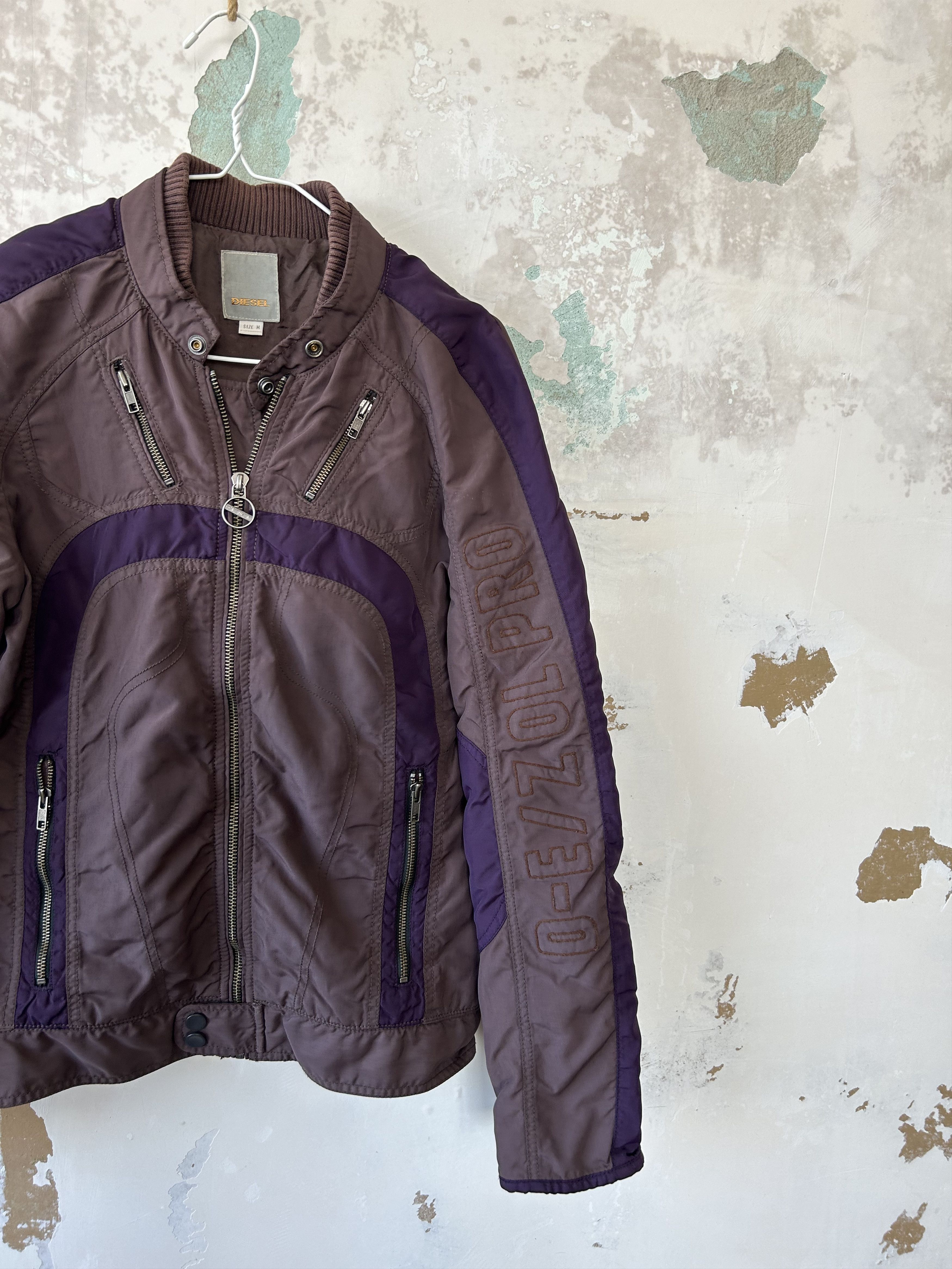 Diesel Vintage Diesel Jacket Retro Hype Y2K Size US M / EU 48-50 / 2 - 2 Thumbnail