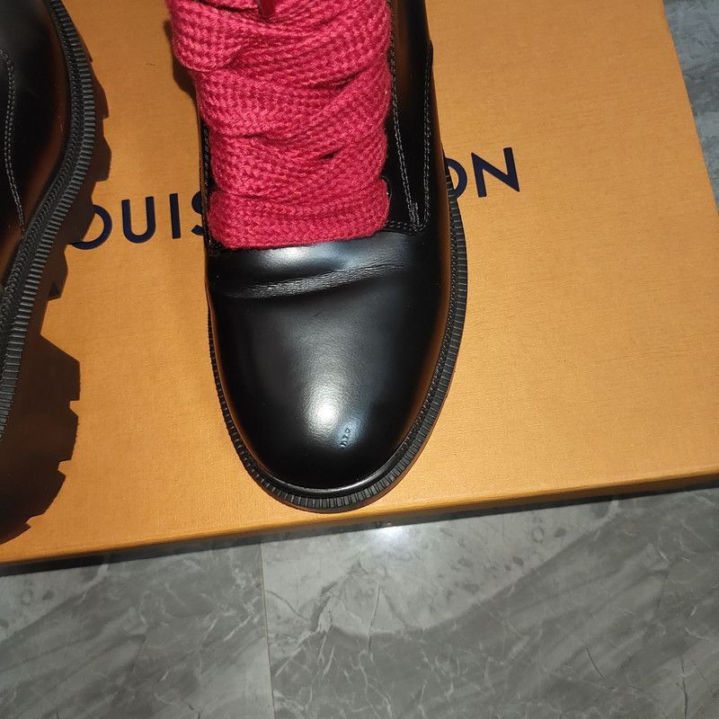 Gucci Gucci Women's Leather Web Ankle Boots in Black - Size US 6.5 / EU 39-40 - 7 Thumbnail