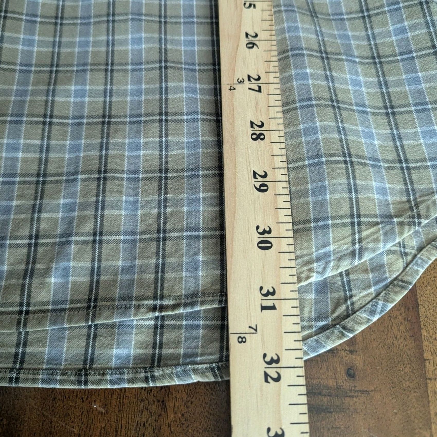 Eddie Bauer Eddie Bauer Button-Up Shirt Plaid Tan Beige Long Sleeve Mens L Workwear Size US L / EU 52-54 / 3 - 6 Thumbnail