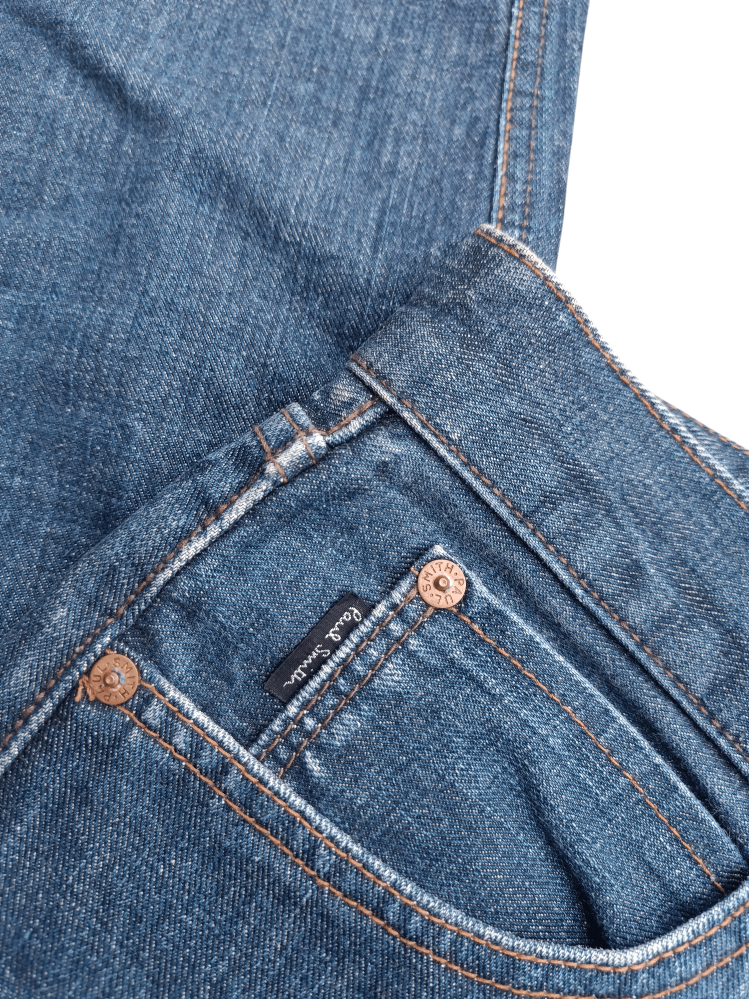 Paul Smith Red Ear STEALS 💥 Paul Smith Red Ear Selvedge Denim Jeans Size US 32 / EU 48 - 11 Thumbnail