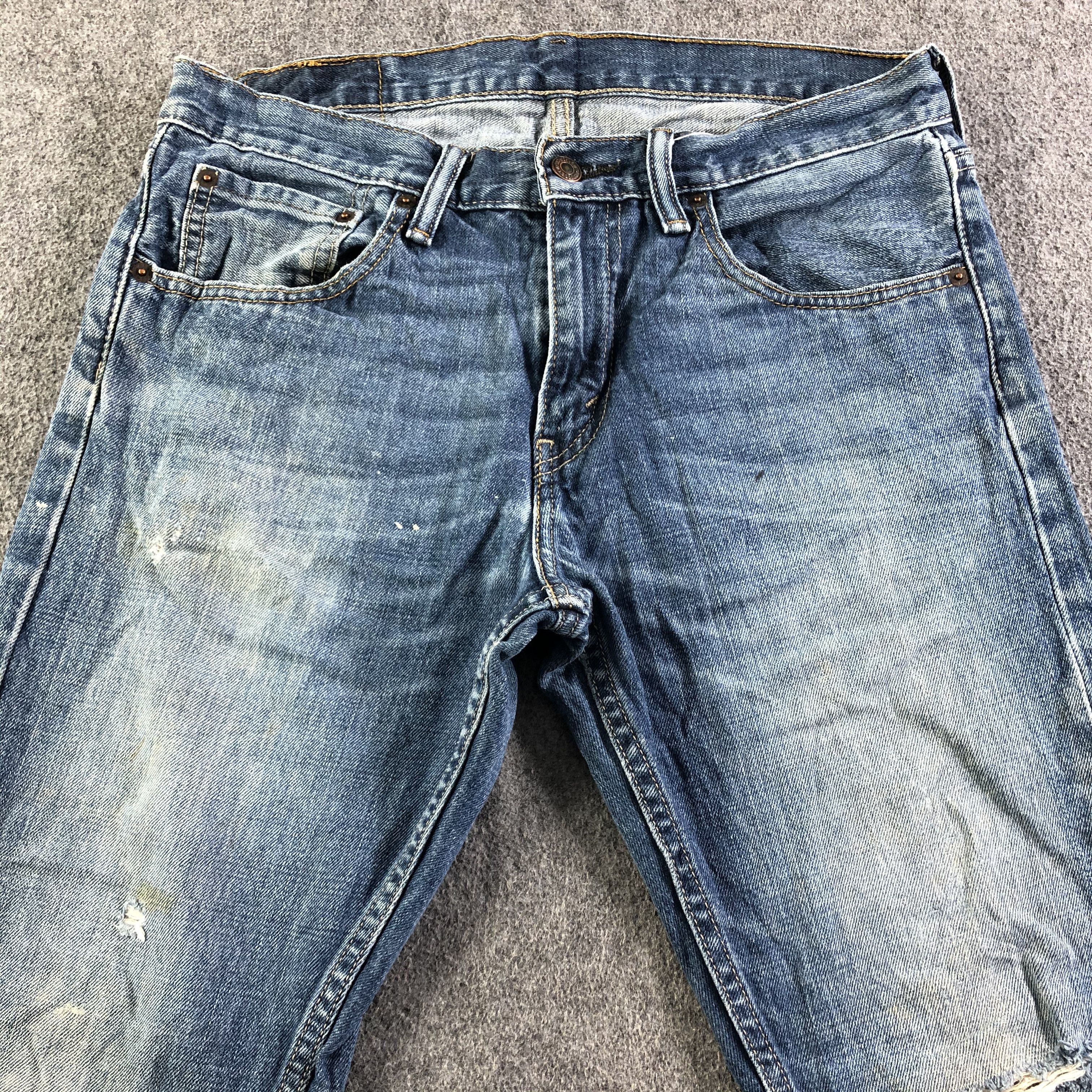 Levi's Vintage Blue Wash Levis 527 Jeans-J3179 Size US 32 / EU 48 - 3 Thumbnail
