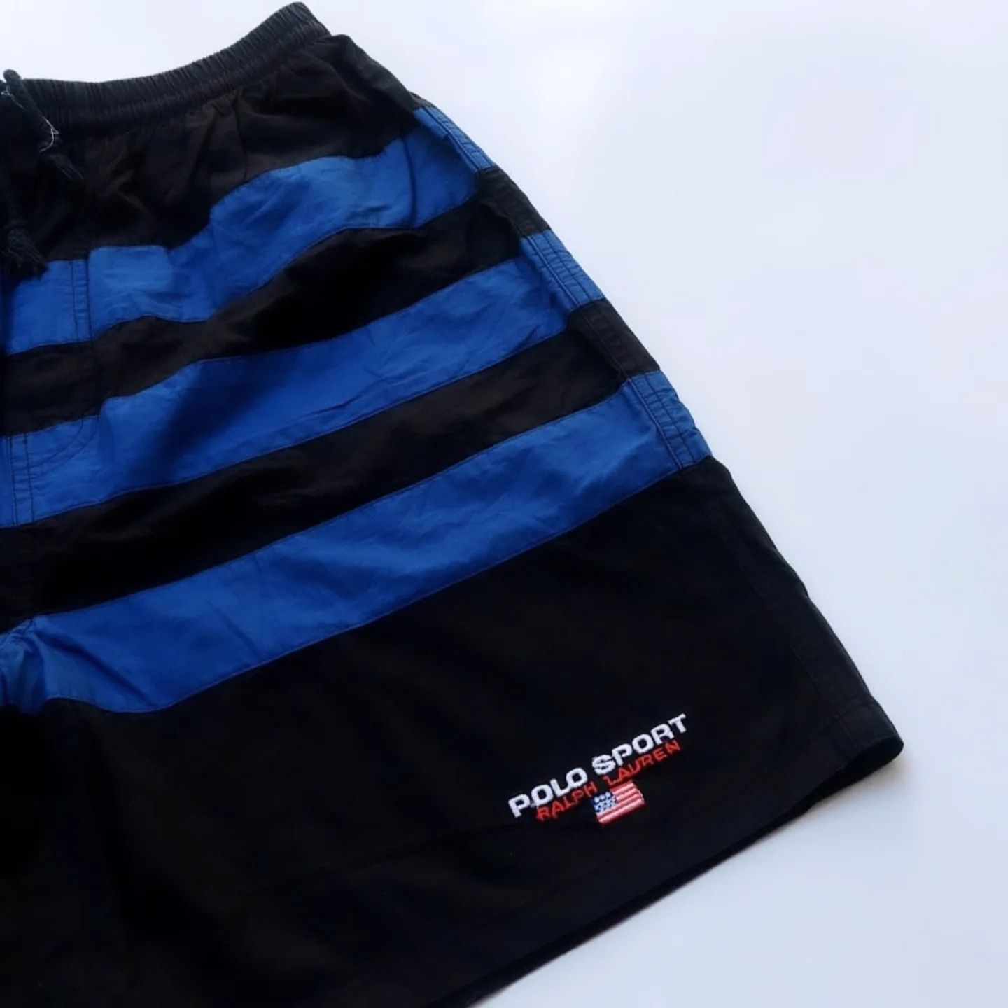 Polo Ralph Lauren Vintage 90s Polo Sport Stripe Shorts Size US 30 / EU 46 - 3 Thumbnail