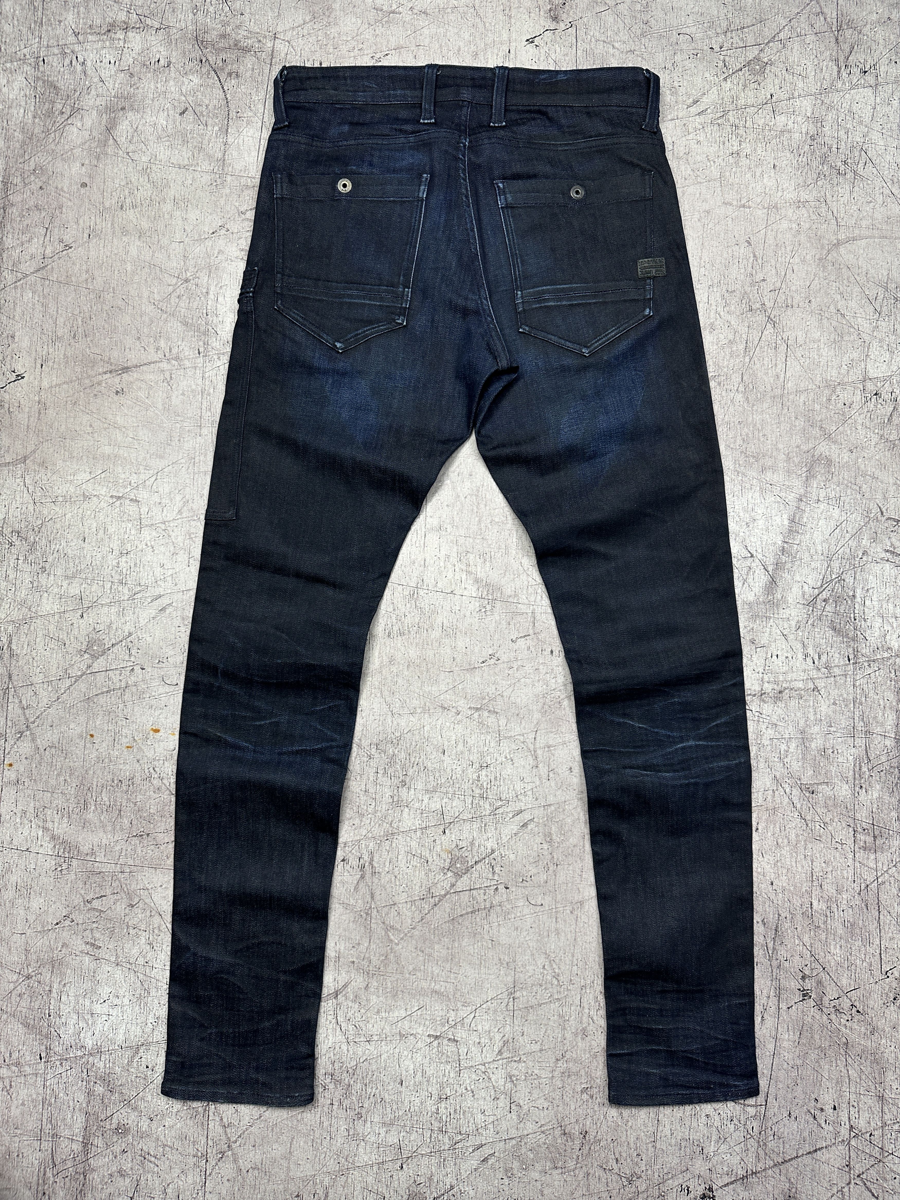 G-Star G Star Raw Powel Super Slim Tapered Mens Denim Pants Jeans Size US 31 - 6 Thumbnail