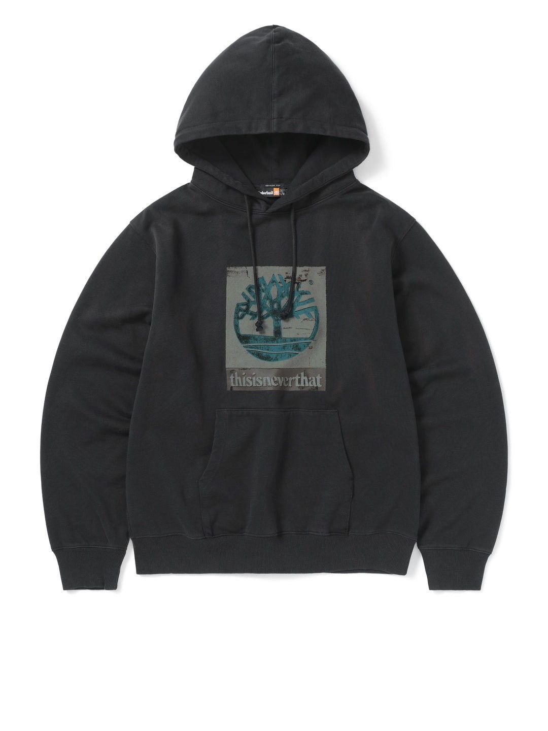 thisisneverthat TNT TiMBERLAND FADED HOODiE SWEATSHiRT ViNTAGE WASHED BLACK Size US L / EU 52-54 / 3 - 20 Thumbnail