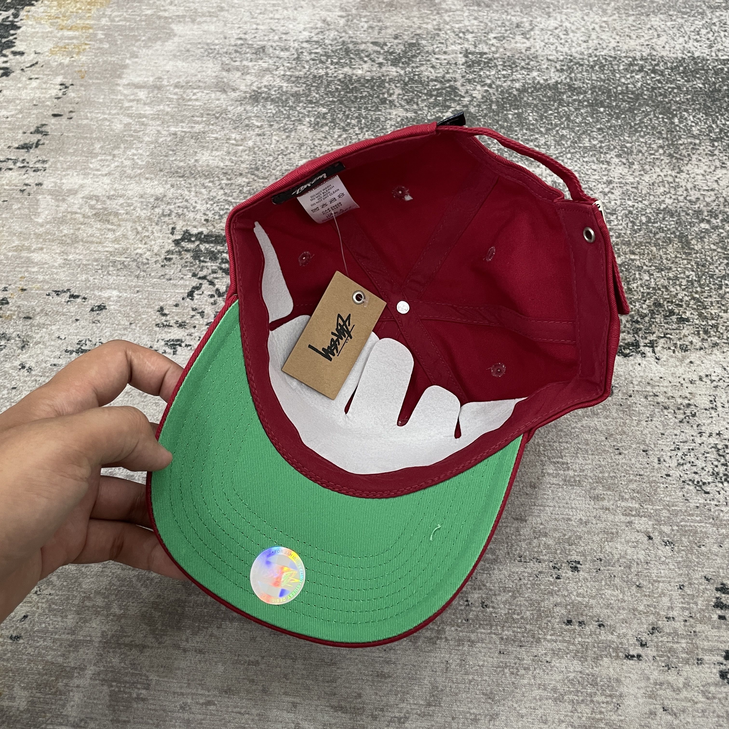Stussy Stussy Logo STU Strapback Cap Size ONE SIZE - 5 Thumbnail