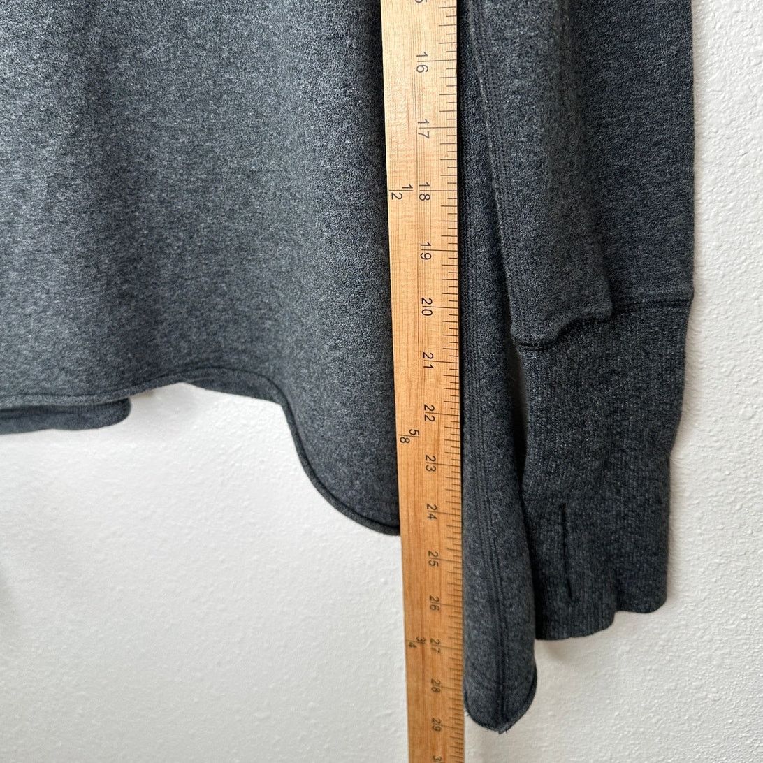 Lululemon Lululemon Athletic Gray Tea Lounge Sweater Asymmetrical 6 Size M / US 6-8 / IT 42-44 - 9 Thumbnail