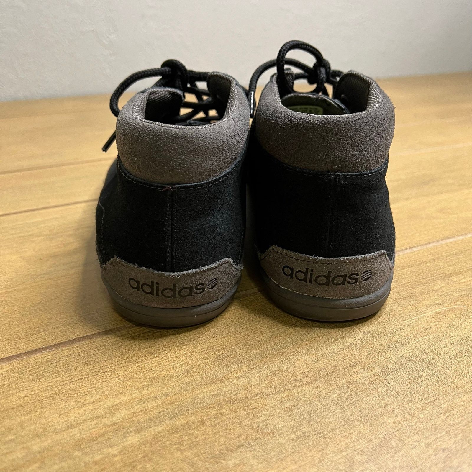 Adidas Adidas Neo David Beckham Sneakers Black Suede Mens Size 10.5 Size US 10.5 / EU 43-44 - 4 Thumbnail
