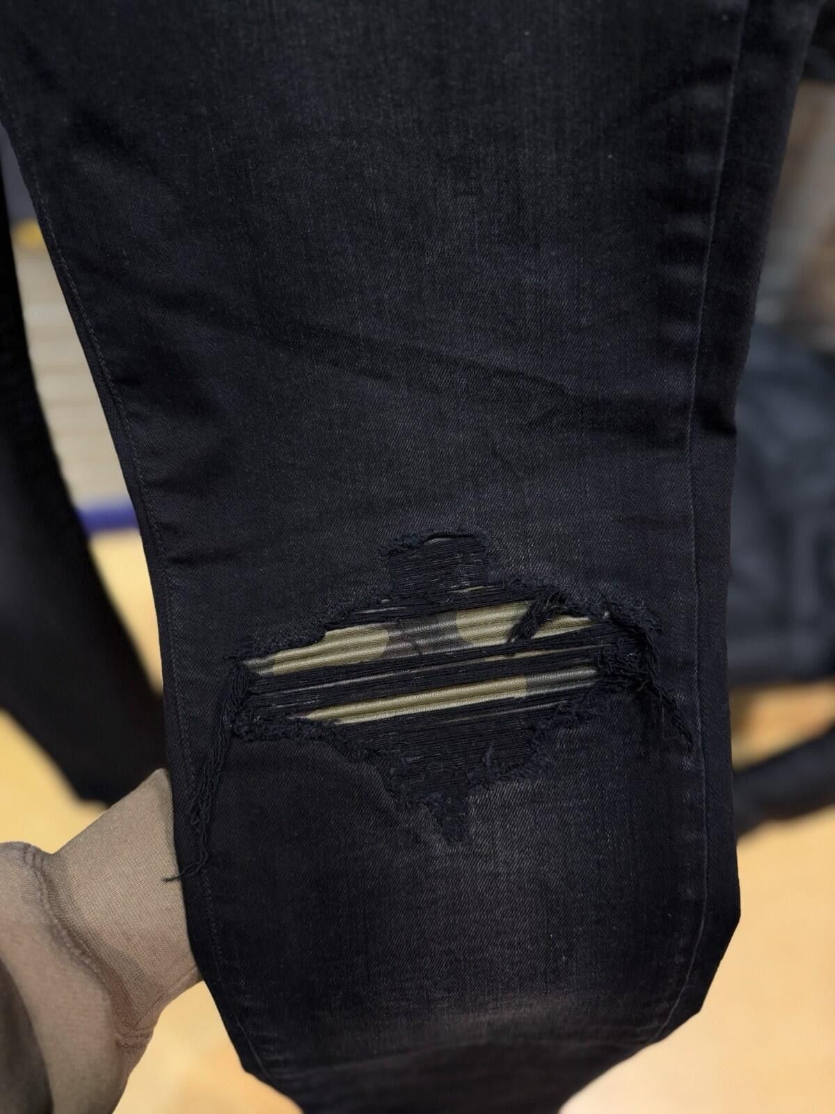 Amiri Size 36 - Amiri Black Green Jeans 100% Authentic Size US 36 / EU 52 - 6 Thumbnail