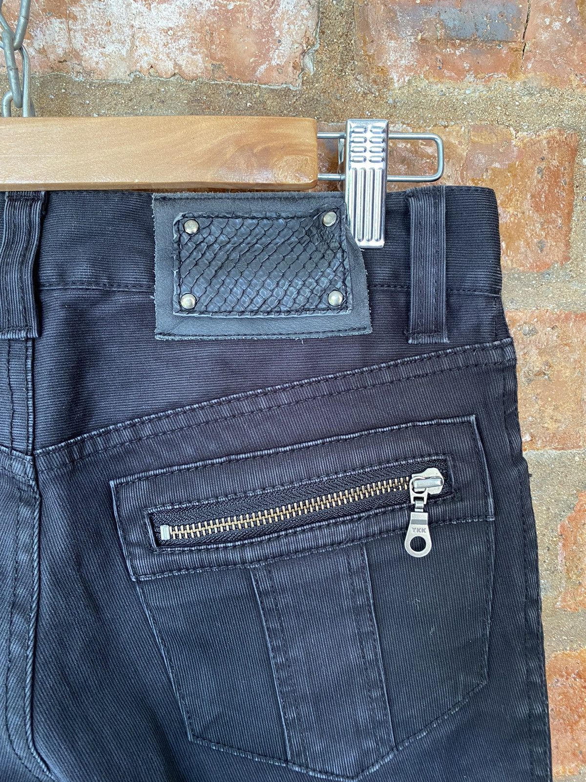 5351 POUR LES HOMMES Vtg 5351 Pour Les Hommes zipper flare pants Size US 30 / EU 46 - 12 Thumbnail