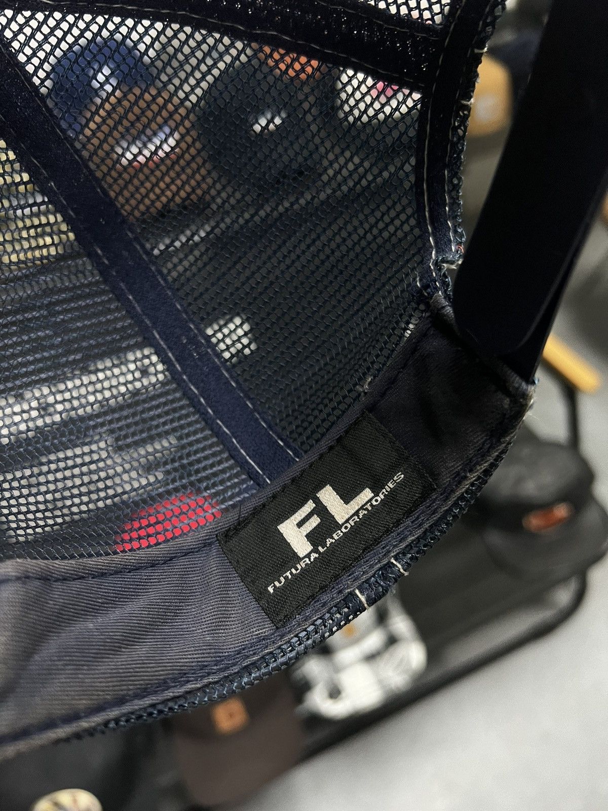 Futura × Japanese Brand VTG Futura Laboratories Trucker Cap Size ONE SIZE - 3 Thumbnail