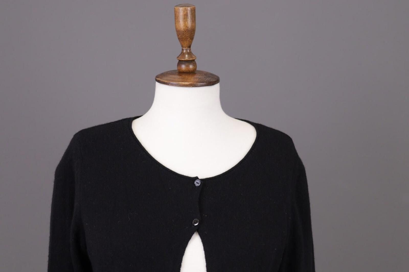 Designer Princess Goes Hollywood Cashmere Cardigan Sweater Size 38 Size M / US 6-8 / IT 42-44 - 4 Thumbnail