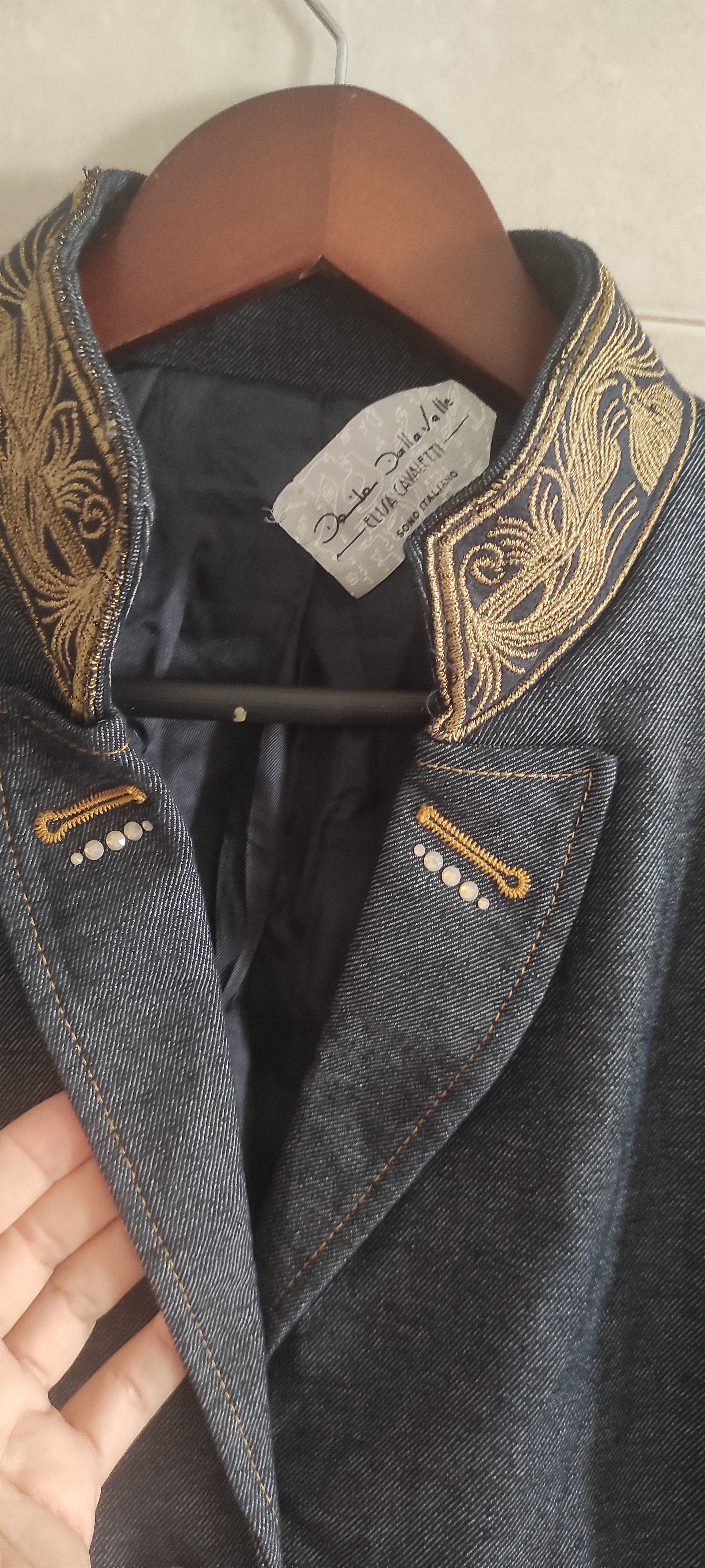Elisa Cavaletti Elisa Cavaletti Daniela Dalla Valle Denim Jacket Size M / US 6-8 / IT 42-44 - 8 Thumbnail