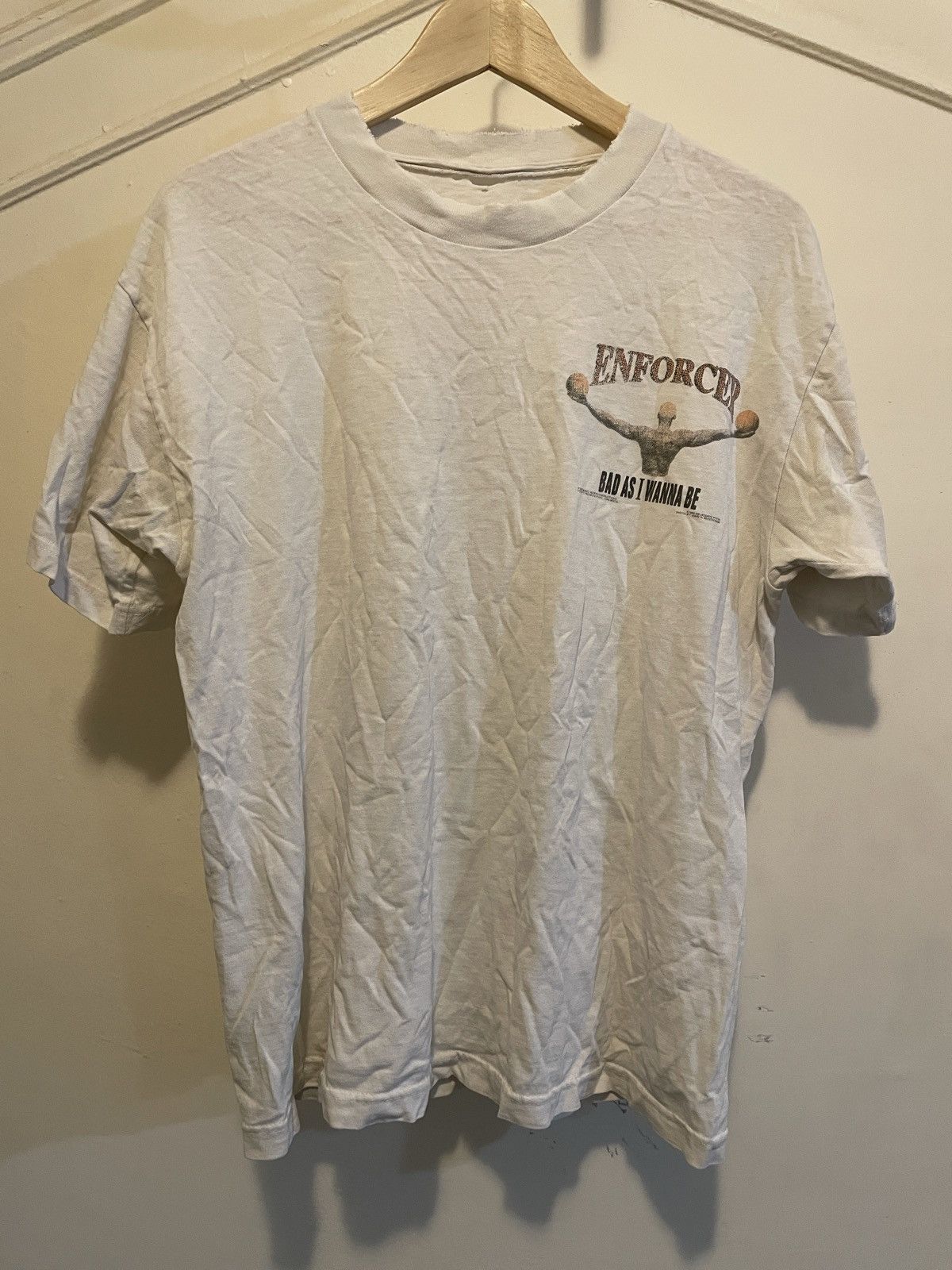 Vintage Dennis Rodman Bad As I Wanna Be Enforcer Tee Size M Size US M / EU 48-50 / 2 - 1 Thumbnail