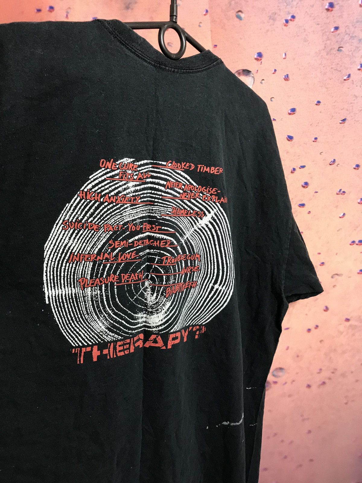 Band Tees Vintage Therapy band rock tee Size US XL / EU 56 / 4 - 6 Thumbnail