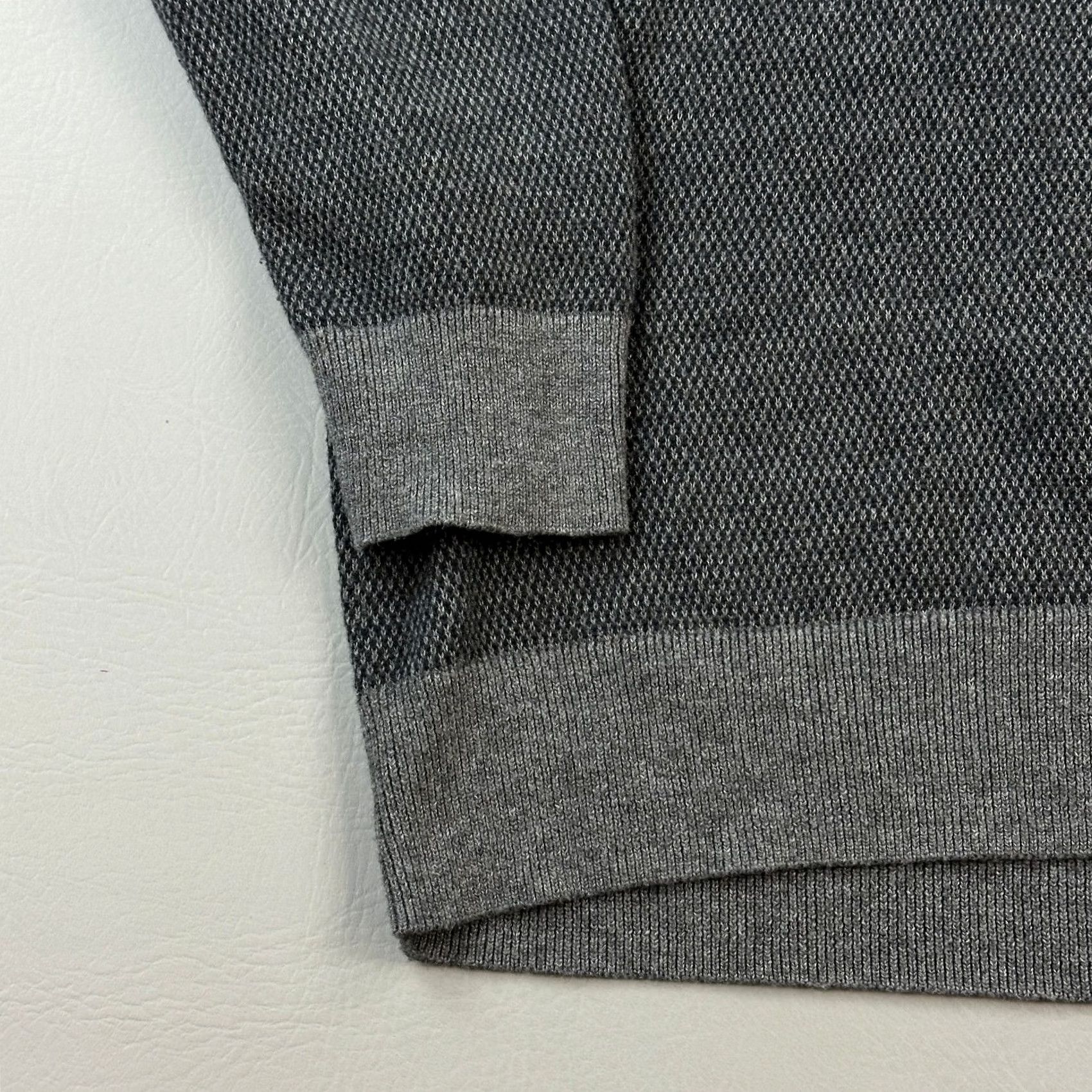 Vineyard Vines Vineyard Vines Hamilton Sweater Mens 2XL Gray Wool Blend 1/4 Zip Casual Preppy Shirt Mens Size US XXL / EU 58 / 5 - 3 Thumbnail