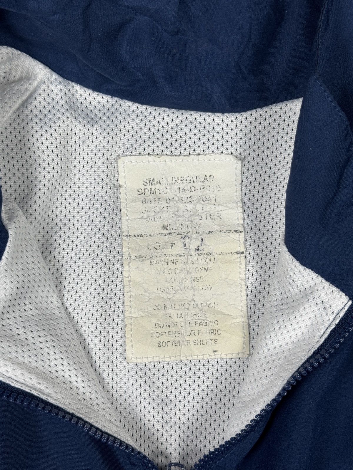 Other US Air Force Vintage Track Jacket Navy Reflective Size US L / EU 52-54 / 3 - 3 Thumbnail