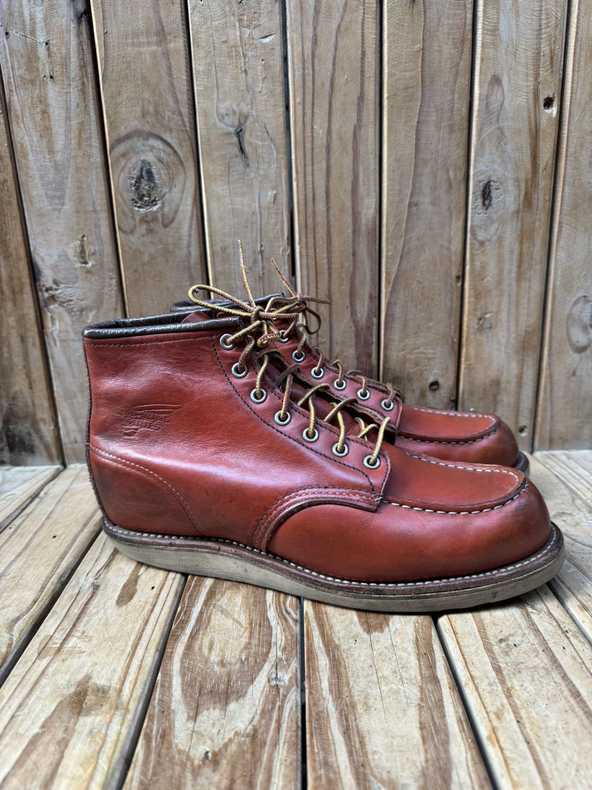 Red Wing Red Wing Heritage 8131 Moc Toe Brown Boots USA 9 E UK 8 Size US 9 / EU 42 - 10 Thumbnail