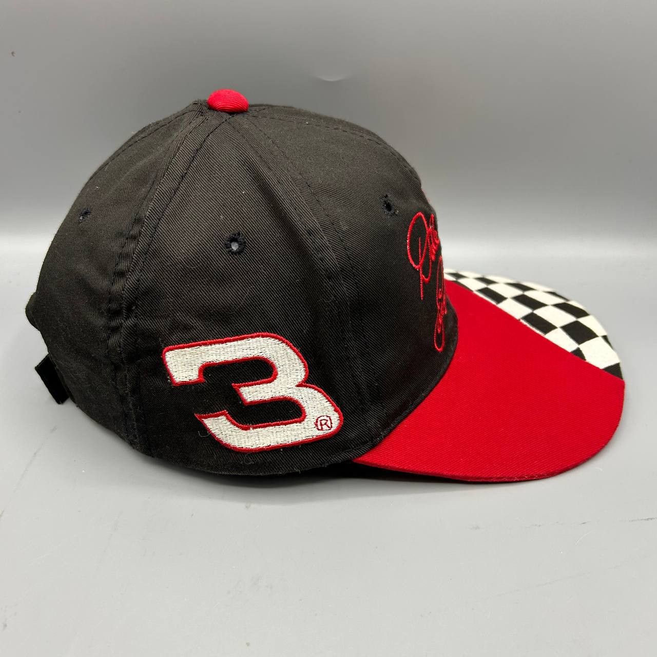 Chase Authentics Vintage Dale Earnhardt #3 Racing Nascar Hat Strap Back Cap Size ONE SIZE - 4 Thumbnail