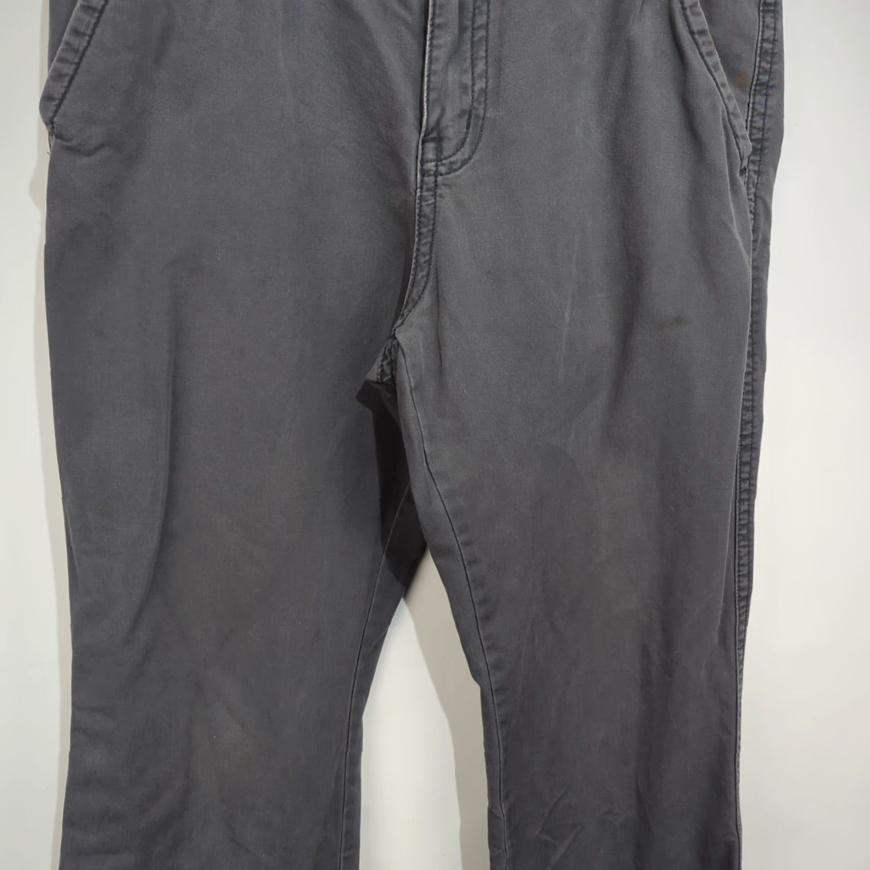 Vintage Buckle Buckle Bke Casuals Cohen Straight Men's Pants 34x32 Chino Gray Charcoal Buckle Bke Casuals Cohen Straight Pants 34x32 Gray Charcoal Size US 34 / EU 50 - 6 Thumbnail
