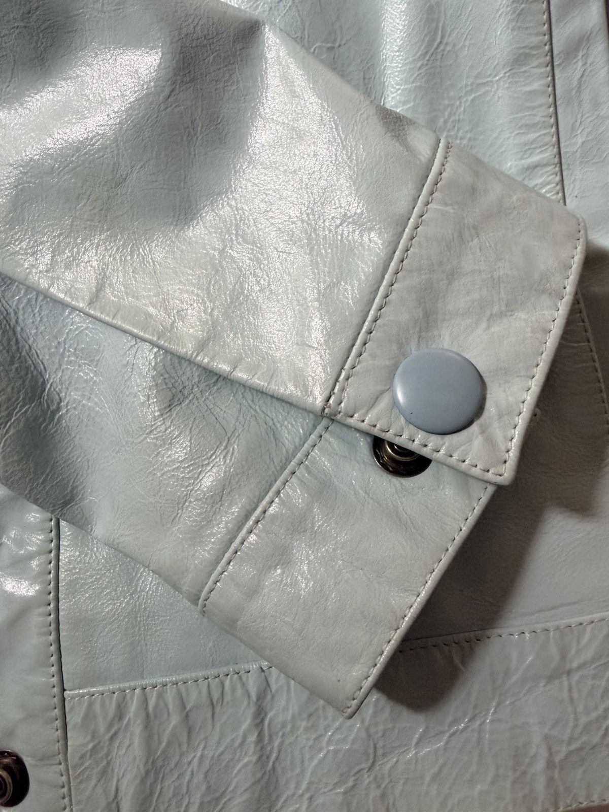 Miu Miu Miu Miu Vintage Leather Jacet Size XS / US 0-2 / IT 36-38 - 5 Thumbnail