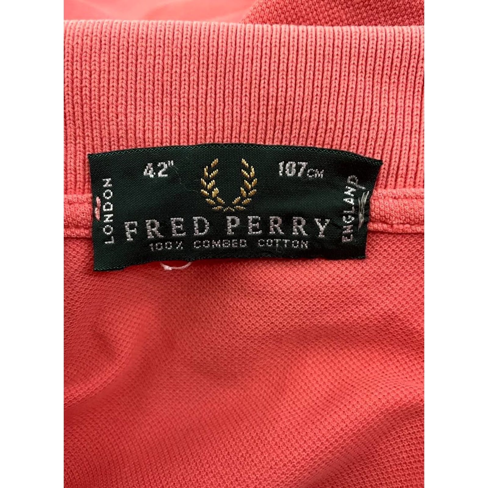 Fred Perry Fred Perry Polo Shirt Mens Size L Pink Cotton Collared Short Sleeve Outdoor Size US L / EU 52-54 / 3 - 3 Thumbnail