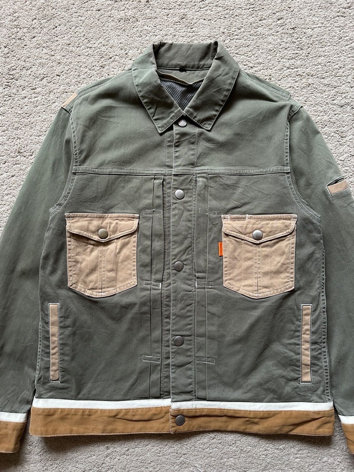 Japanese Brand 2000s The Horizon Type 2 Cotton Trucker Jacket Size US M / EU 48-50 / 2 - 6 Thumbnail