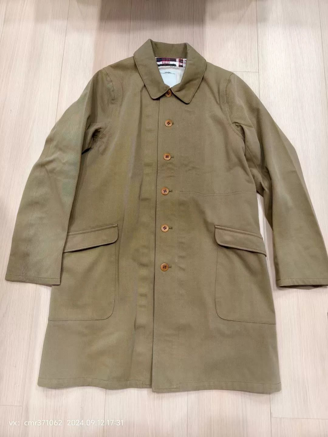 Visvim VISVIM 16SS ELLIPSIS SOUTIEN COAT Size US S / EU 44-46 / 1 - 1 Thumbnail
